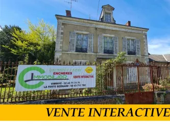 Maison à vendre Saint Aubin des Coudrais - 9 pièces - 5 chambres - MAV67093